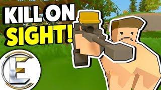 KILL ON SIGHT RP SERVER! - Unturned Roleplay (A Mad Kid Tries To Get Me Banned!)