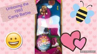 Uboxing the 1993 Camp Barbie or Nature Barbie