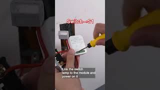 WiFi Mini DIY Smart Light Switch Module Single Pole|3 Way 1 Gang Module