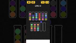 Ball Sort Puzzle Level 41 | Puzzle Game  | Complete Level