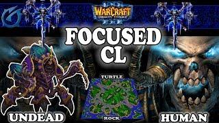 Grubby | Warcraft 3 TFT | 1.30 | UD v UD on Turtle Rock - Focused CL