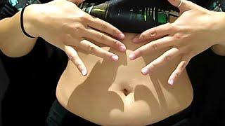 ASMR Stomach tracing, Soft Spoken