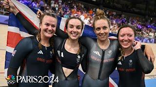 Great Britain times up comeback perfectly to win team pursuit bronze over Italy | Paris Olympics