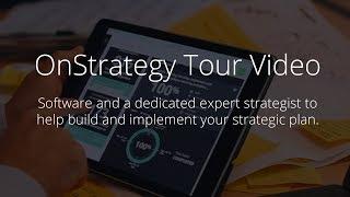 Strategic Planning Software Video Tour  I  OnStrategy