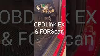 OBDLink EX scantool & FORScan Software on AU Falcon XR8