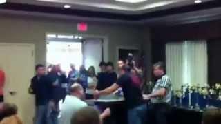 John Toups vs Ray Hennerichs (AL State Armwrestling)