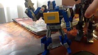 Lego Transformers G1 Soundwave Review | Лего Саундвэйв (обзор)