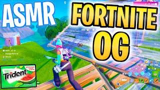 ASMR Gaming  Fortnite OG Season 4! Relaxing Gum Chewing  Controller Sounds + Whispering