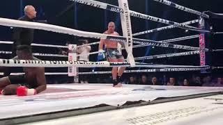 James mcsweeney knocks out Daniel Ilonga