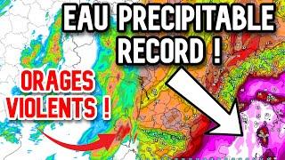 Point météo : Encore des ORAGES VIOLENTS et de très FORTES PLUIES dans les prochaines heures !