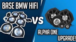 BMW Speaker Upgrade! HIFI To Alpha One Speakers!