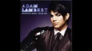 Adam Lambert - Whataya Want From Me (Instrumental) (Real version)