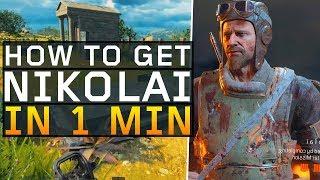 How to Unlock Nikolai in 1 minute! (Black Ops 4: Blackout)