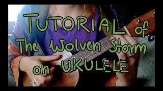 TUTORIAL The Wolven Storm (The Witcher 3) ukulele