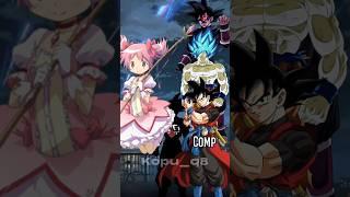 Madoka VS Dragonball #madoka #goku #dragonball #dragonballsuper #dragonballz#foryou #youtubeshorts