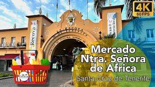 Santa Cruz de Tenerife - Mercado de Nuestra Señora de África  4K HDR