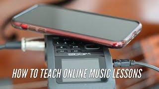 The newbie's guide to teaching online music lessons