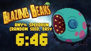 Blazing Beaks Speedrun: Random Seed Any% 6:46 (World Record)