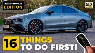 16 Things to do when you pick up your new or used Mercedes AMG