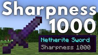 How To Get a SHARPNESS 1000 SWORD in Minecraft 1.21