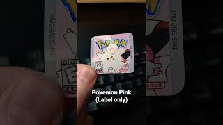 a custom label for the pokemon pink ROM Hack