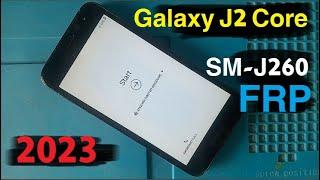 samsung j2 coreJ260 frp bypass without pc android 8 1 new methode 2023