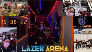 TEAM BUILDING 101: LAZER ARENA - SM MOA I MR. KOREA I SEASIDE BLVD. | BIYAHE NI DONA