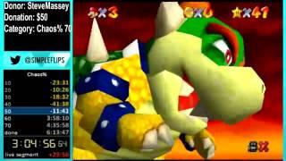 Super Mario 64 Chaos Edition 70 Star "Speedrun" in 5 hours