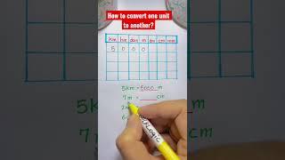 How to convert from one unit to another?