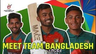 ICC U19 CWC: Meet the Bangladesh squad