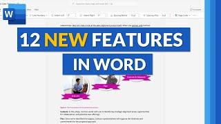 12 new features in Microsoft Word for Summer 2024