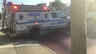 NYPD FORD F550 RESPONDING TO A CALL