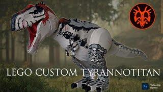 ЛЕГО КАСТОМ ТИРАННОТИТАН МИР ЮРСКОГО ПЕРИОДА | Tyrannotitan chubutensis #jurassicworld