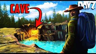 WE BUILT A BASE IN A HIDDEN CAVE! Dayz