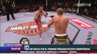 Central CMD: Tony De Souza fue el pionero peruano en la UFC