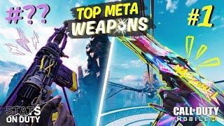 Top META Weapons in Season 1 2025 | CODM New Update