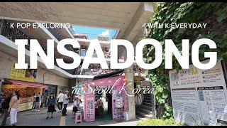 Exploring the Alleys of Insa-dong, Seoul | Hello Insa-dong, Ktown4U, Line Friends, and YG PLACE