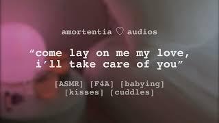 sweet girlfriend takes care of you while you’re sick 🩺 [ASMR] [F4A] [babying] [kisses] [cuddles]