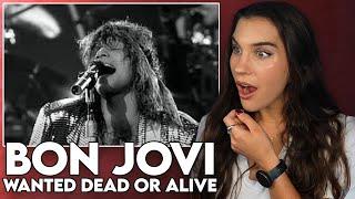BEAUTIFUL & POWERFUL!! First Time Reaction to Bon Jovi - "Wanted Dead Or Alive"