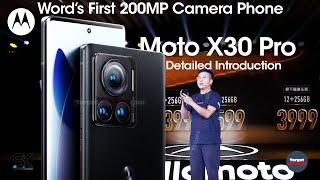 Motorola Moto X30 Pro - World's First 200MP Camera Smartphone