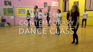 MODERN CONTEMPORARY CLASS - 2016 choreography LOST ON YOU