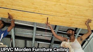 Upvc Modern Furniture Ceiling//New/ PVC Fan Ceiling Design