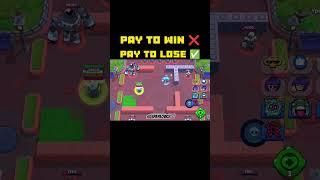 Pay to lose #shorts #brawl #brawlstars #бравл #бравлстарс #edgar #mortis #memes #miko#meme