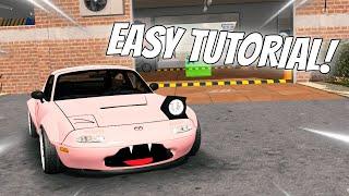 Mazda MX5 Cute Cat Face Design Tutorial | Easy Tutorial | Car Parking Multiplayer