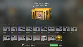 Opening a CS:GO case til a gold appears... DAY 304