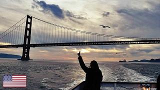  GOLDEN GATE BRIDGE BOAT TOUR, San Francisco, California, USA Travel Vlog