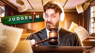 YARGIÇ OLARAK İLK İŞ GÜNÜM! | JUDGESIM | BÖLÜM 1