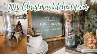 2024 Christmas kitchen decor // Christmas decorating ideas 2024 // Simple holiday decor ideas 2024