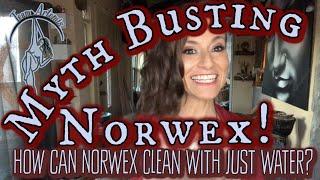 Norwex Myth Busting - How Does Norwex Clean Just Using Water? Does Silver Infused Microfiber Work?