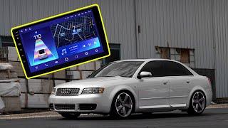 NAVIGATIE DEDICATA AUDI A4 B6 de la T`EYES! ECRAN 9" QLED!!